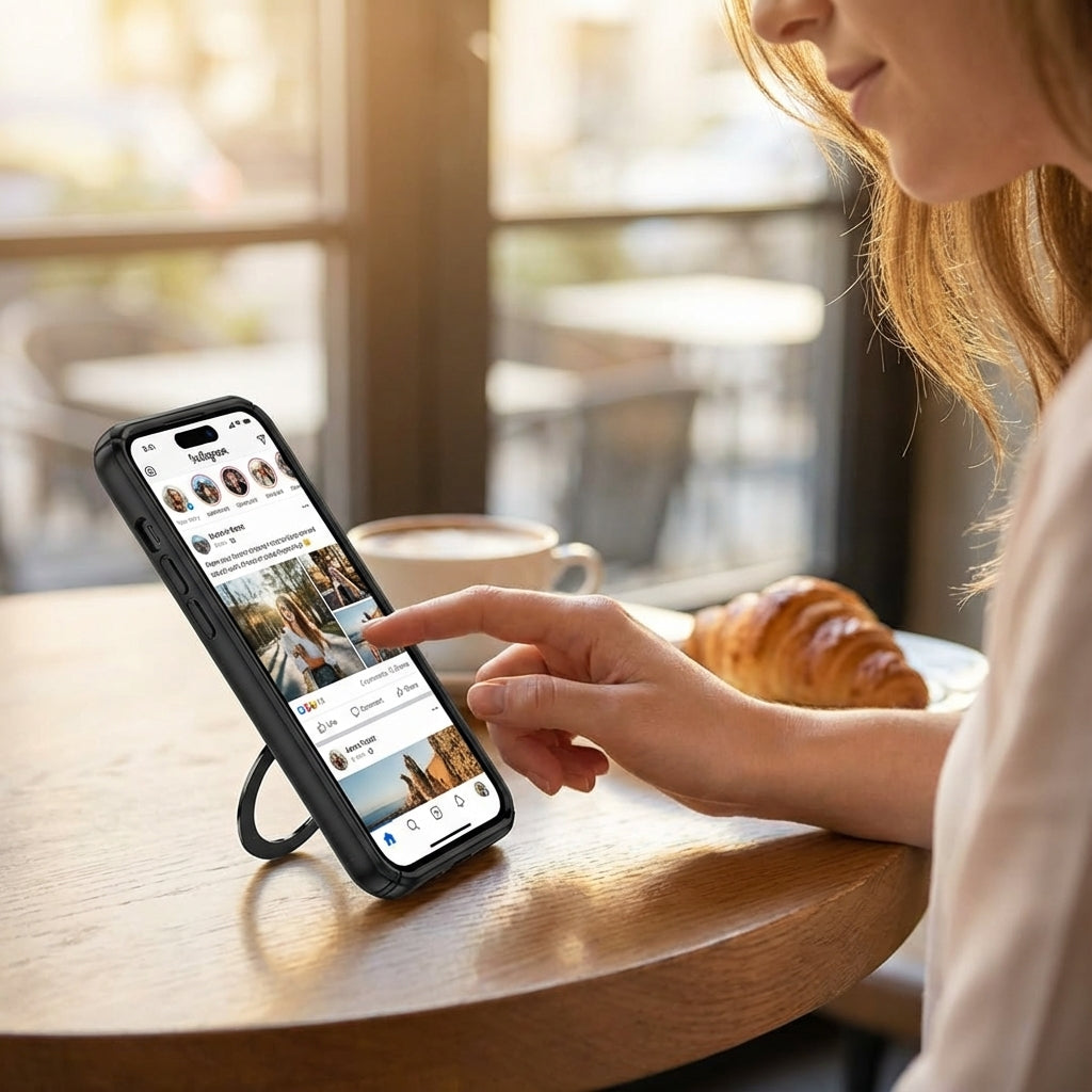 Apple iPhone - Magnetische Hoes met Draadloze Oplading